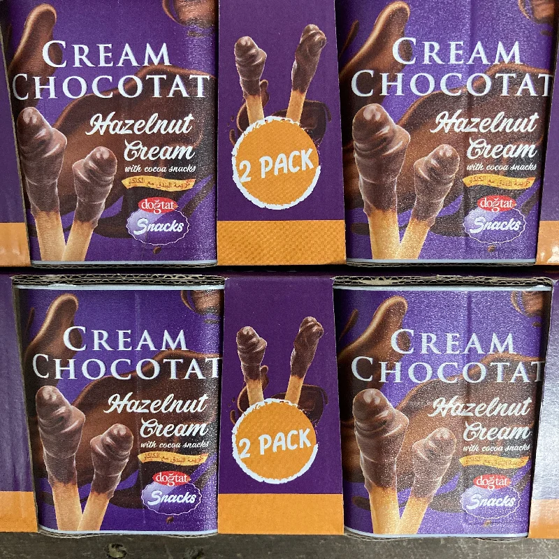 - Degradable pet feces bag4x Dogtat Cream Chocotat Hazelnut Cream Chocolate Dips (2 Packs of 2x55g)