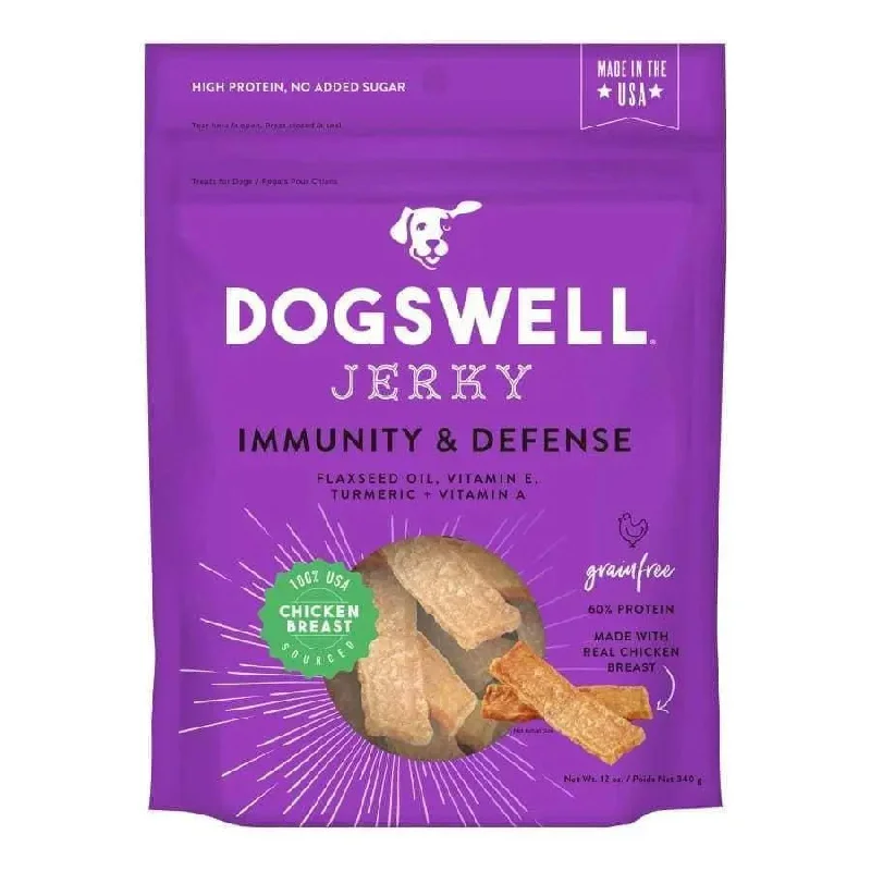- Organic cotton dog bibsDogswell Immunity & Defense Grain-free Chicken Jerky Dog Treat - Organic cotton dog bibsDogswell Immunity & Defense Grain-free Chicken Jerky Dog Treat