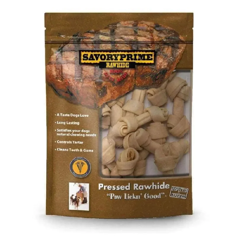- Pet monitor with cameraSavory Prime Knotted Pressed Rawhide Bones Mini, 20 pk
