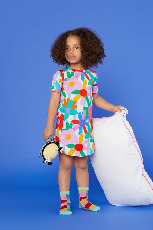 - Automatic induction pet water dispenserCollage Floral Kids PJ Set