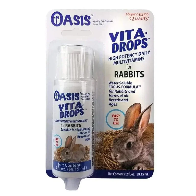- Deodorizing cat litter tofu litterOasis Vita-Drops High Potential Daily Multivitamin for Rabbits 2 Fl. oz - Deodorizing cat litter tofu litterOasis Vita-Drops High Potential Daily Multivitamin for Rabbits 2 Fl. oz