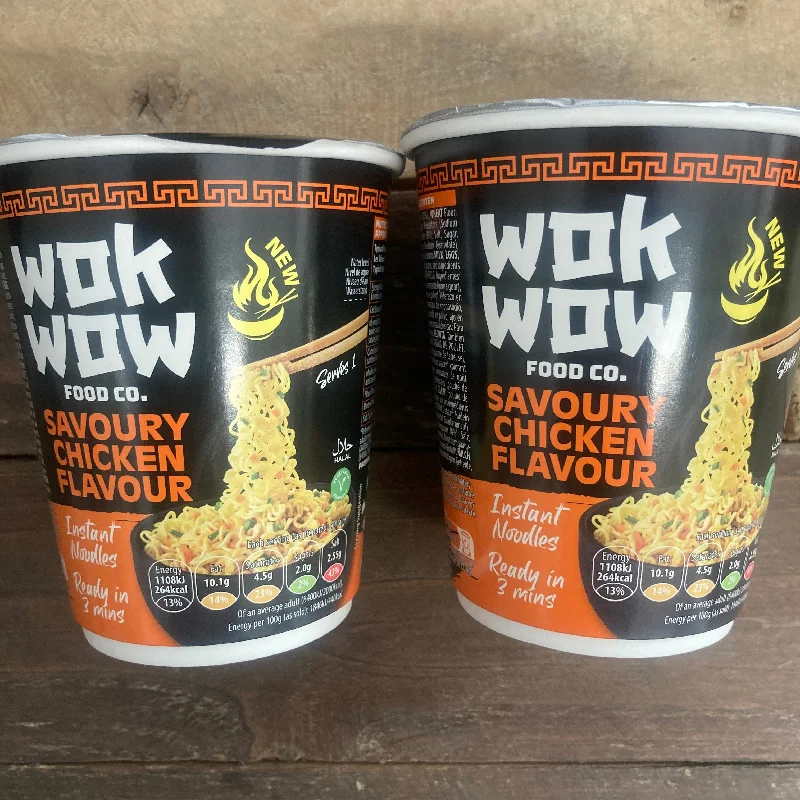 - Cat nail clippers with LED lights2x Wok Wow Food Co. Savoury Chicken Instant Noodles Pots (2x60g)
