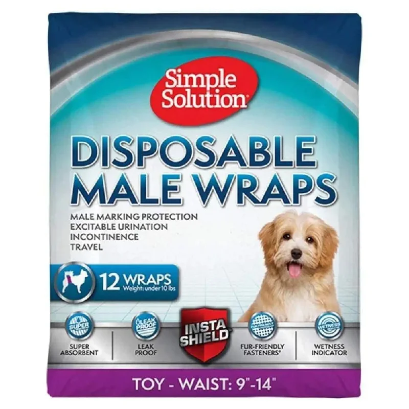 -Anti-scratch scratching board AND cat bed in oneSimple Solution Disposable Male Wraps White -Anti-scratch scratching board AND cat bed in oneSimple Solution Disposable Male Wraps White