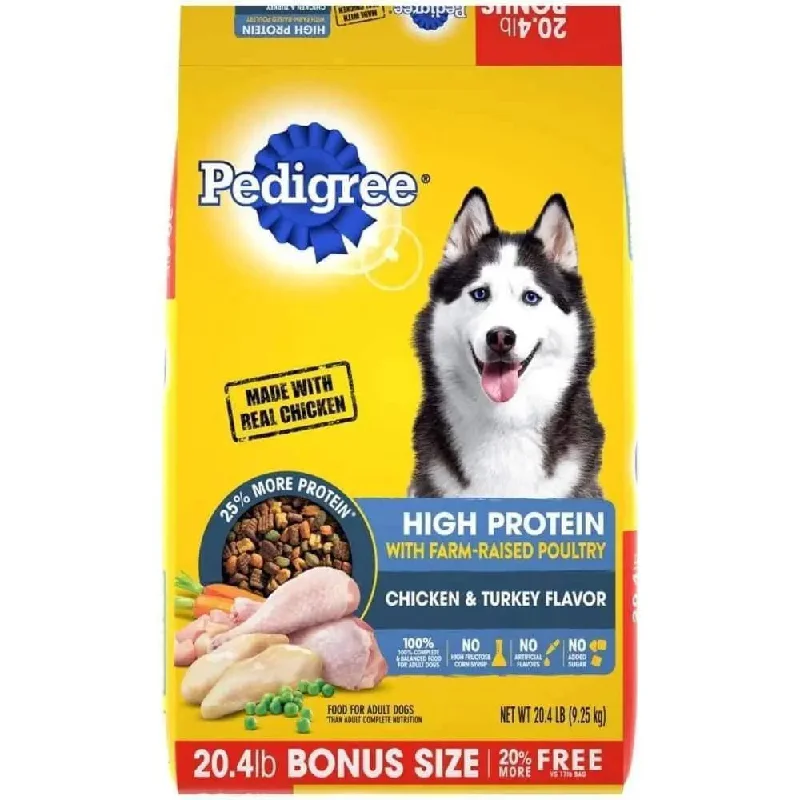  -Explosion-proof leash FOR LARGE dogsPedigree High Protein Adult Chicken & Turkey Dry Dog Food
