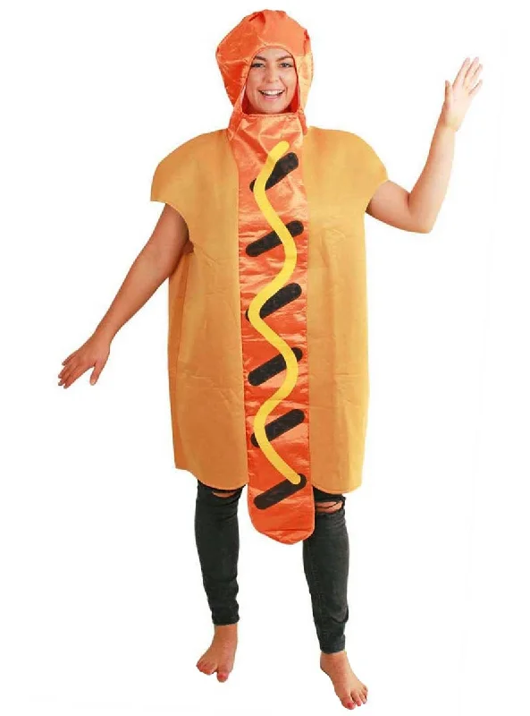 Novelty Hot Dog Adults Fancy Dress Costume