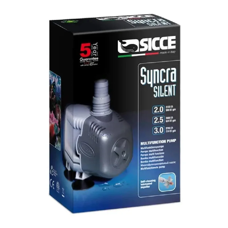 - Chinchilla cooling ice nest ceramic plateSicce SYNCRA SILENT 3.0 Pump - 714 GPH