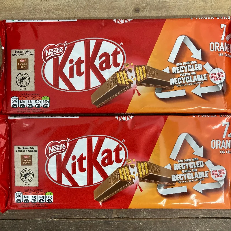 - Rabbit grass rack to prevent waste food box21x KitKat 2 Finger Orange Chocolate Biscuit Bars (3 Packs of 7x20.7g) - Rabbit grass rack to prevent waste food box21x KitKat 2 Finger Orange Chocolate Biscuit Bars (3 Packs of 7x20.7g)