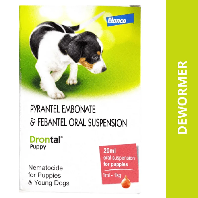 - Dog anti-slip matBayer Drontal Puppy Deworming Suspension