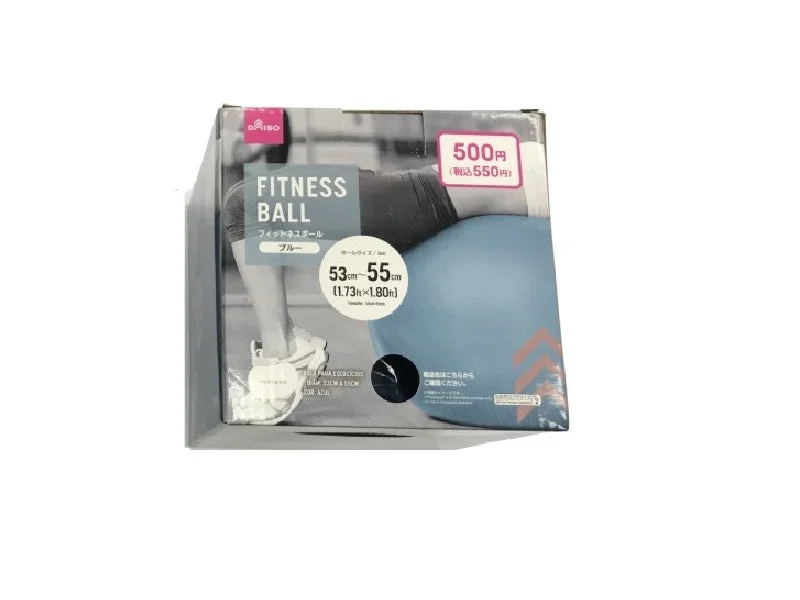 - Pet fence foldable indoorFitness Ball -1.73ft-1.80ft - 53cm-55cm - Blue-