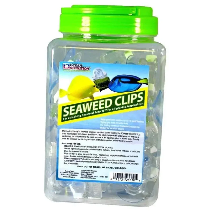 - Natural latex pet mattressOcean Nutrition Nutrition Feeding Frenzy Seaweed Clips Clear - Natural latex pet mattressOcean Nutrition Nutrition Feeding Frenzy Seaweed Clips Clear