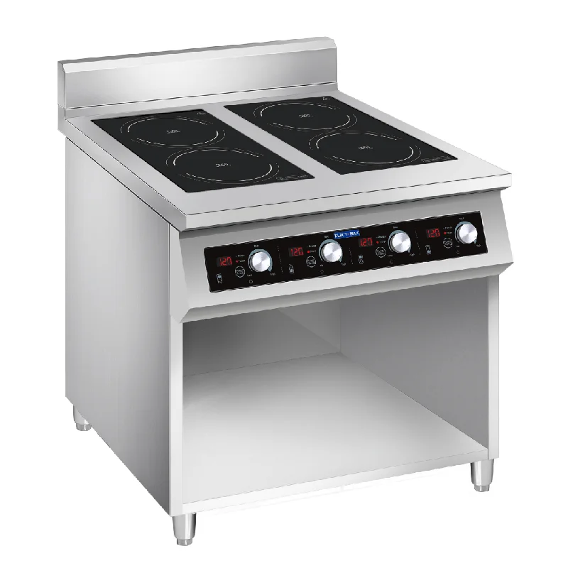 -Splash-proof food bowl AND Anti-choking slow food bowlElectMax 900 Series Induction 4 Buner Cooker with Splashback EIC9-800P -Splash-proof food bowl AND Anti-choking slow food bowlElectMax 900 Series Induction 4 Buner Cooker with Splashback EIC9-800P