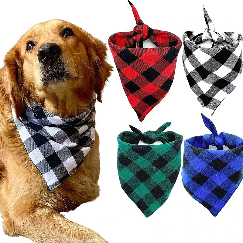 Dog Bandanas Large Pet Scarf  For Dog