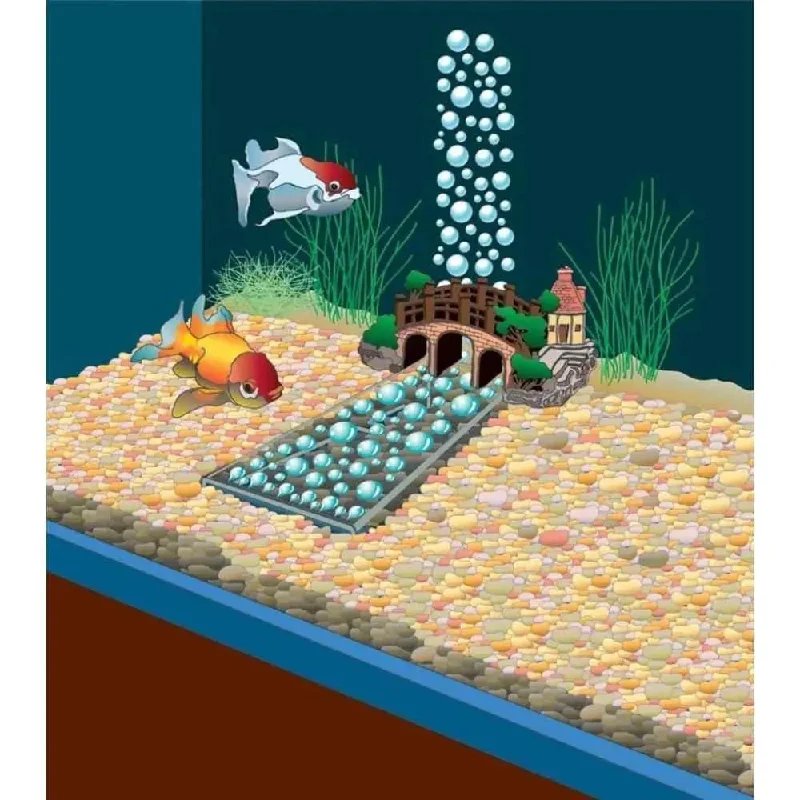 - Dog anti-slip matLifegard Aquatics Underwater River Aquarium Air Pump Up to 20gal