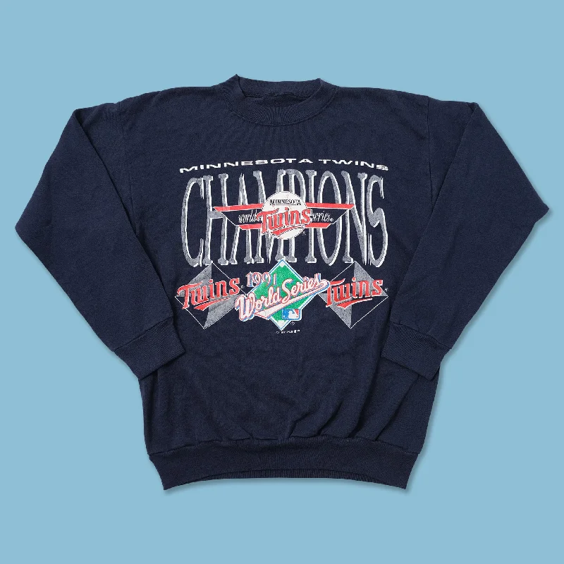- Custom pet birthday cakeVintage 1991 Minnesota Twins Sweater Large