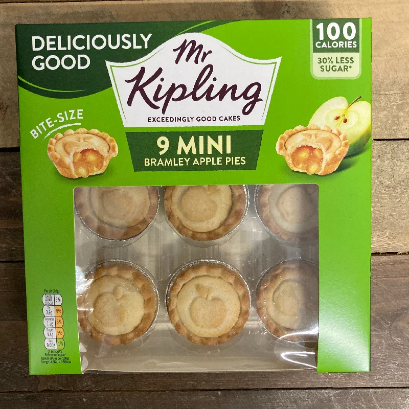 - Automatic induction pet water dispenser9x Mr Kipling Deliciously Good Mini Bramley Apple Pies (1 Box of 9) - Automatic induction pet water dispenser9x Mr Kipling Deliciously Good Mini Bramley Apple Pies (1 Box of 9)
