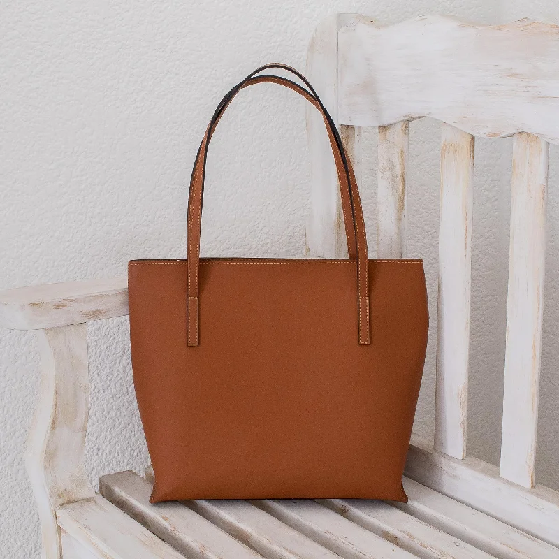 - Cat hair ball removal and hair removal creamSublime Elegance in Spice Bonded Leather Shoulder Bag in Solid Spice from El Salvador