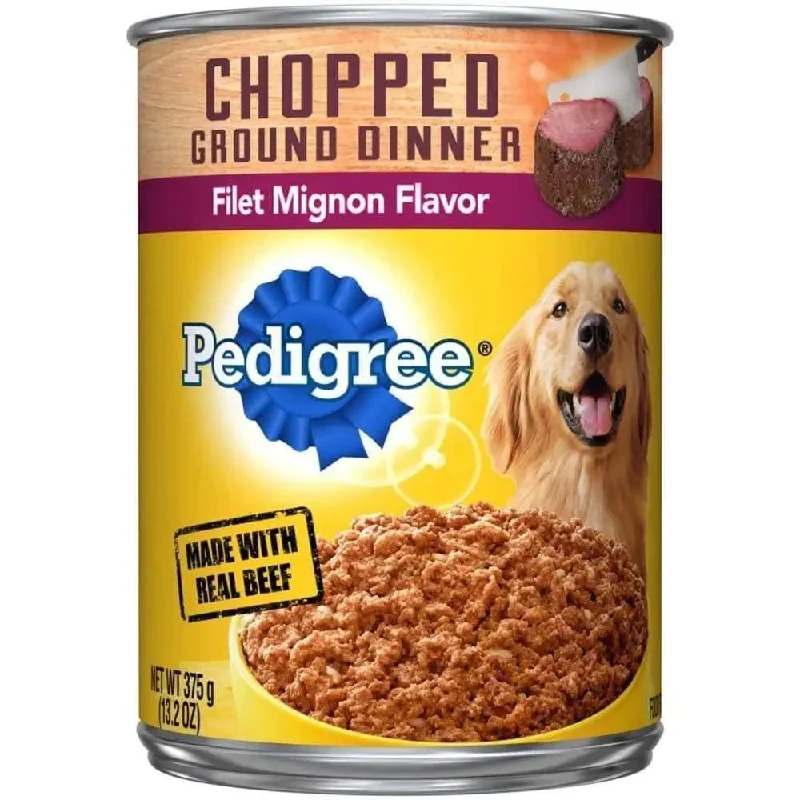 - Dog disposable foam shower gelPedigree Chopped Ground Dinner Filet Mignon Canned Dog Food 13.2 oz, 12 pk - Dog disposable foam shower gelPedigree Chopped Ground Dinner Filet Mignon Canned Dog Food 13.2 oz, 12 pk