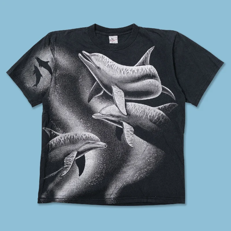 - Cat anti-jump window safety netVintage Dolphins T-Shirt Large