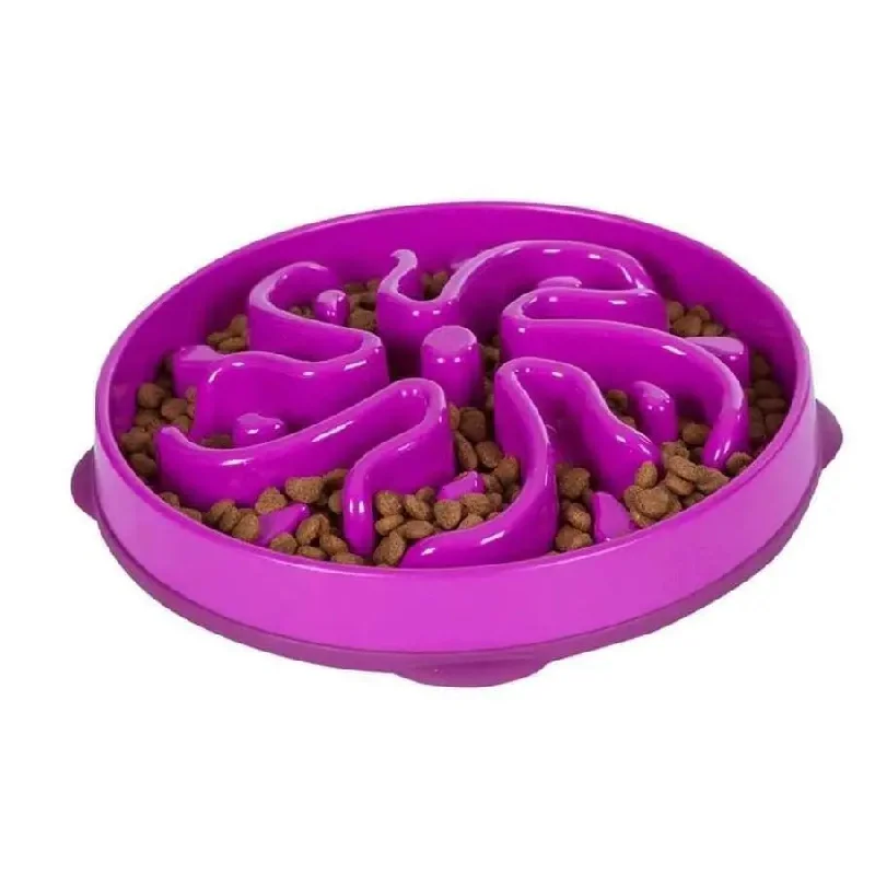 - Cat nail clippers with LED lightsOutward Hound Fun Feeder Slo-Dog Bowl Purple