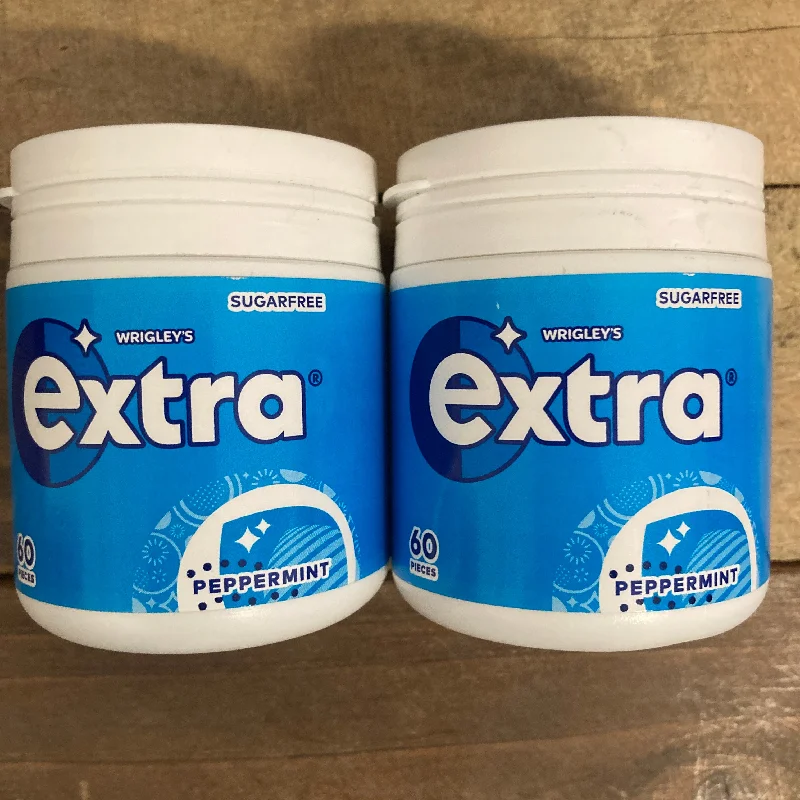 - Dog anti-slip mat120x Extra Peppermint Sugarfree Chewing Gum Pieces (2 Tubs of 60) - Dog anti-slip mat120x Extra Peppermint Sugarfree Chewing Gum Pieces (2 Tubs of 60)