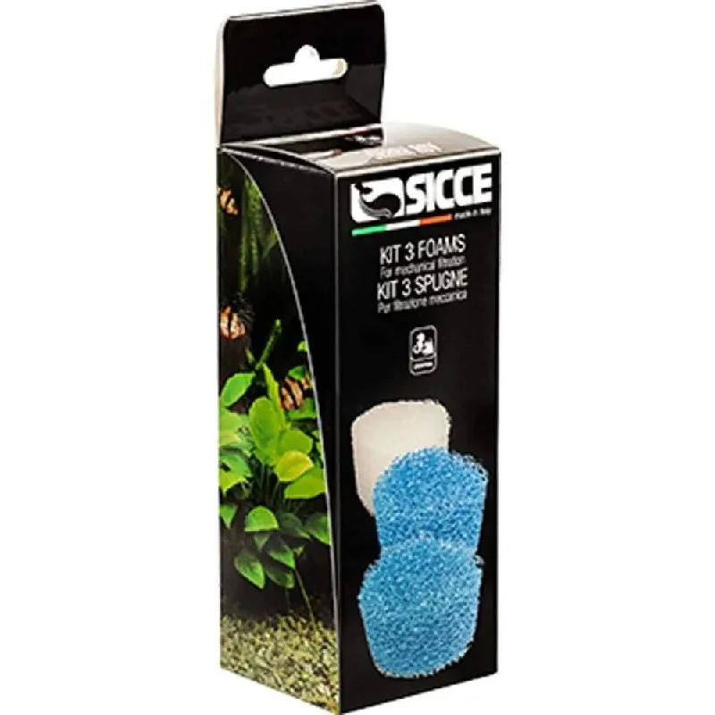 -Non-contact cat thermometerSicce SHARK ADV Replacement Sponge Blue(2) & White(1) 3 ct -Non-contact cat thermometerSicce SHARK ADV Replacement Sponge Blue(2) & White(1) 3 ct