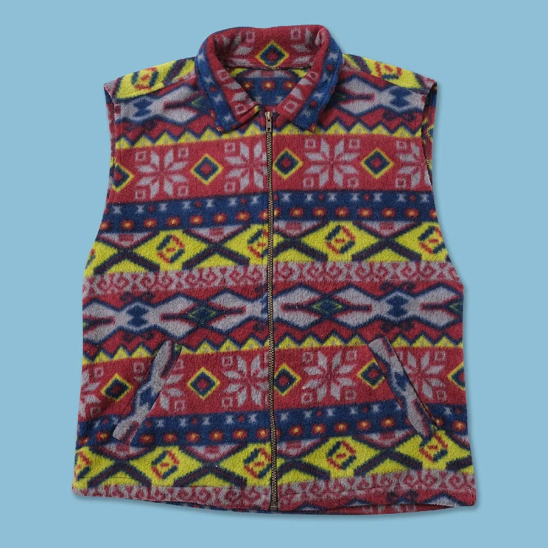 - ​​Christmas pet Christmas clothingVintage Fleece Vest Medium / Large