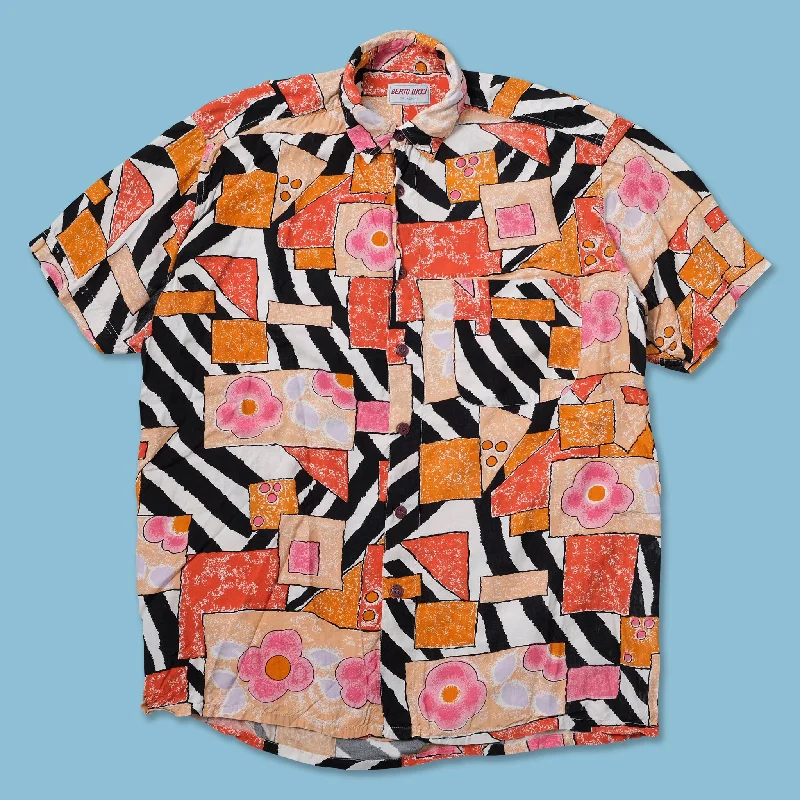 ---Vintage Viscose Shirt Large