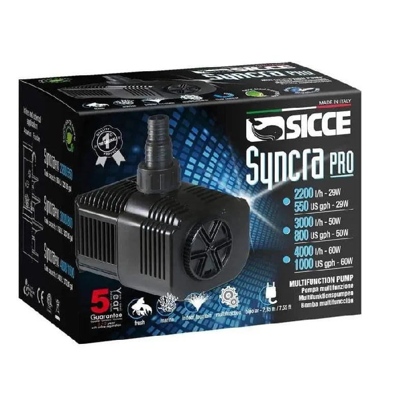 - ​​Christmas pet Christmas clothingSicce SYNCRA PRO 4000 Pump - 1000 GPH 1ea