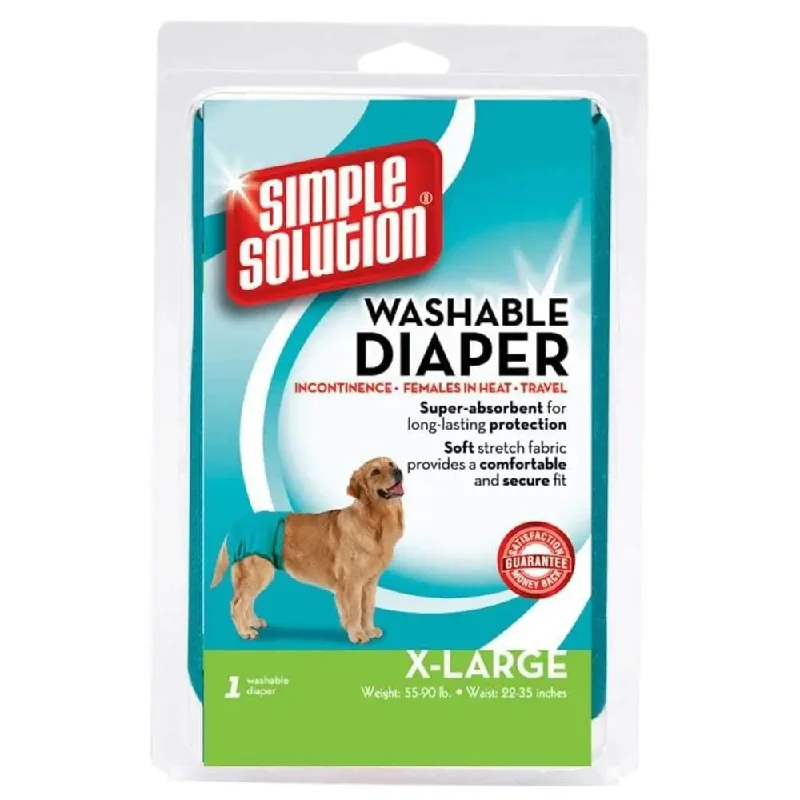  -Non-contact cat thermometerSimple Solution Washable Diaper Blue