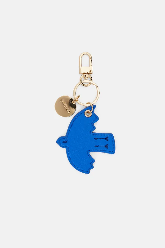 - Winter dog thick down jacketBird Charm Key Ring