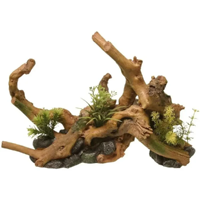- Smart cat litter box with automatic cleaningBlue Ribbon Driftwood Centerpiece with Plants - Smart cat litter box with automatic cleaningBlue Ribbon Driftwood Centerpiece with Plants