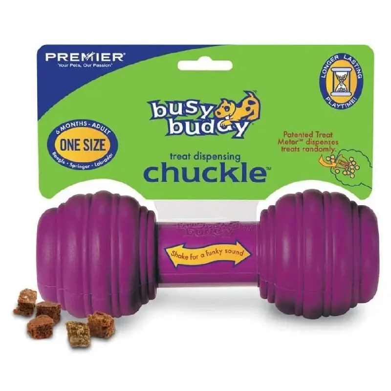 - ​​Christmas pet Christmas clothingBusy Buddy Chuckle Dog Toy Purple Medium, Large