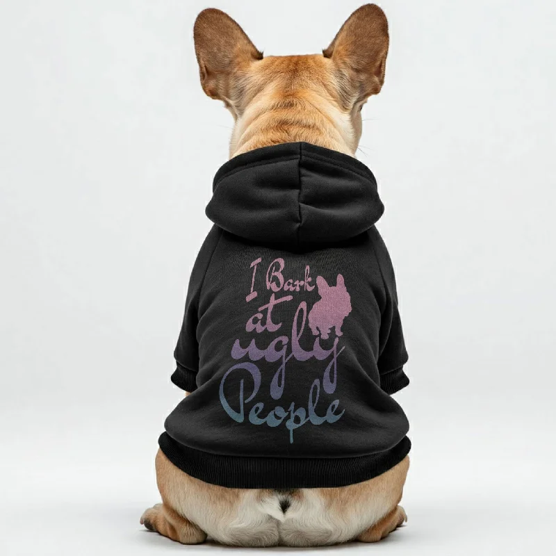 Ugly People - Personalized French Bulldog Hoodies with Funny Quotes – Stylish, Cozy, and Premium 100% Cotton Ugly People - Personalized French Bulldog Hoodies with Funny Quotes – Stylish, Cozy, and Premium 100% Cotton