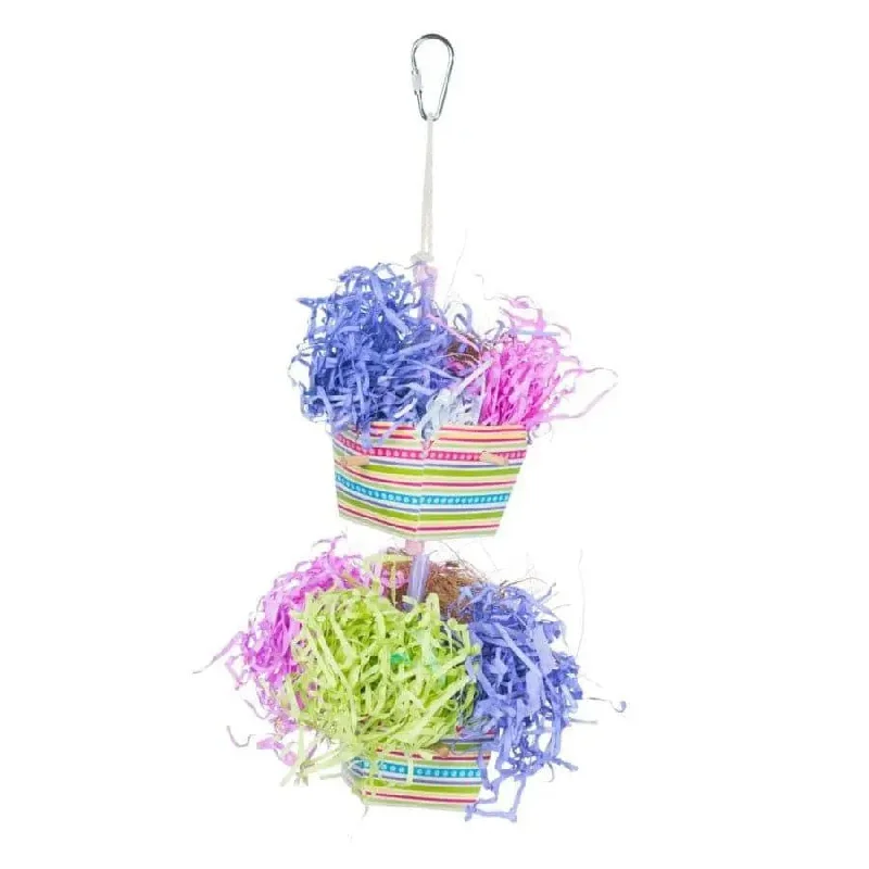 - Climbing pet constant temperature heating padPrevue Pet Products Baskets of Bounty Bird Toy Multi-Color 4 In X 11.5 in, Small