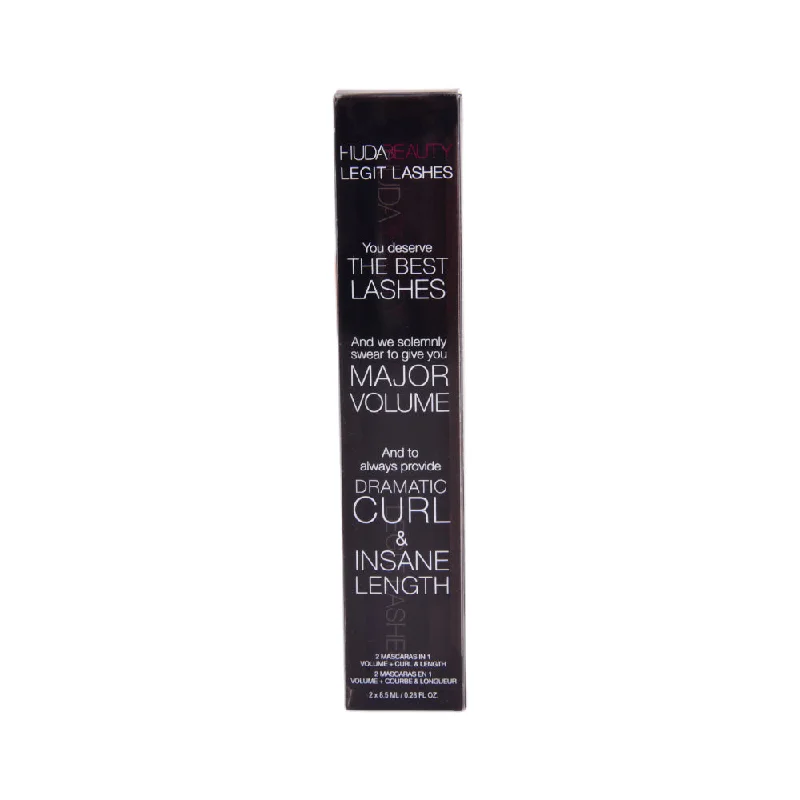 - Organic cotton dog bibsHUDA BEAUTY LEGIT LASHES DOUBLE MASCARA
