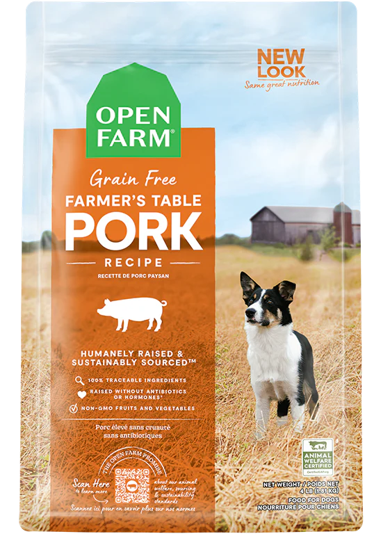 - Dog food recommendations for multi-dog householdsOpen Farm - Grain Free Farmer's Table Pork - Dry Dog Food - Dog food recommendations for multi-dog householdsOpen Farm - Grain Free Farmer's Table Pork - Dry Dog Food
