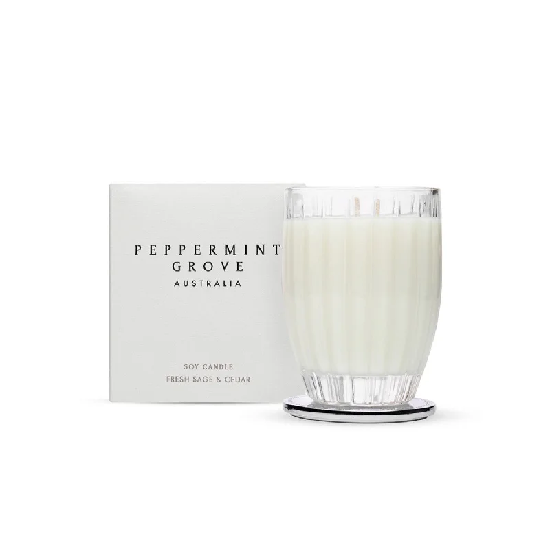 - Winter dog thick down jacketPeppermint Grove Australia Fresh Sage & Cedar Large Candle 350g
