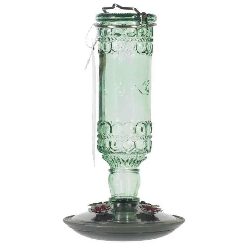 - Automatic induction pet water dispenserPerky-Pet Decorative Glass Antique Bottle Hummingbird Feeder Green 2ea - Automatic induction pet water dispenserPerky-Pet Decorative Glass Antique Bottle Hummingbird Feeder Green 2ea