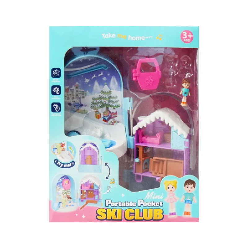 - Pet tear stain cleaning wipesQF2919B MINI PORABLE POCKET SKI CLUB IR