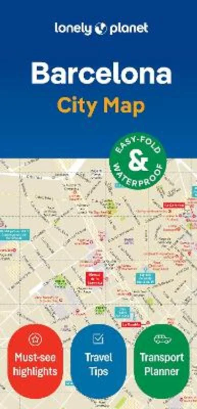 - Dog disposable foam shower gelLonely Planet Barcelona City Map