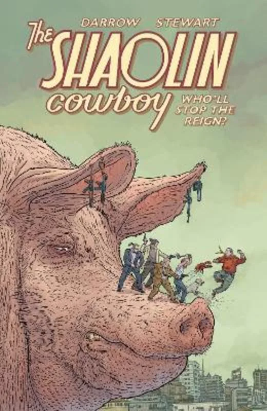 - Chinchilla cooling ice nest ceramic plateShaolin Cowboy: Shemp Buffet