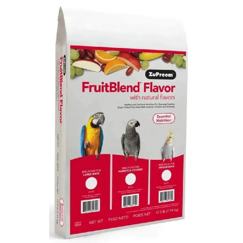 - Teething and chewing toys for puppiesZuPreem FruitBlend with Natural Flavor Pelleted Bird Food for Medium Birds - Teething and chewing toys for puppiesZuPreem FruitBlend with Natural Flavor Pelleted Bird Food for Medium Birds