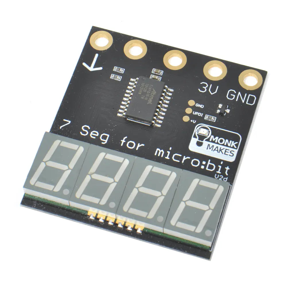 - Deodorizing cat litter tofu litterMonk Makes 7-Segment for micro:bit