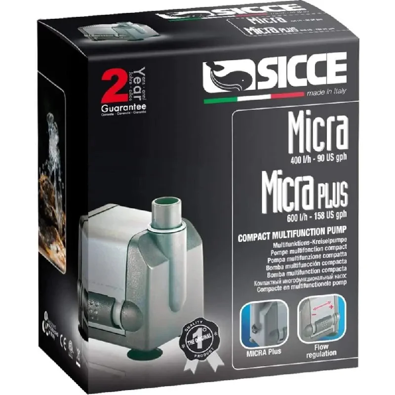 - Air box TSA certified check-inSicce MICRA Pump - 90 GPH 1ea