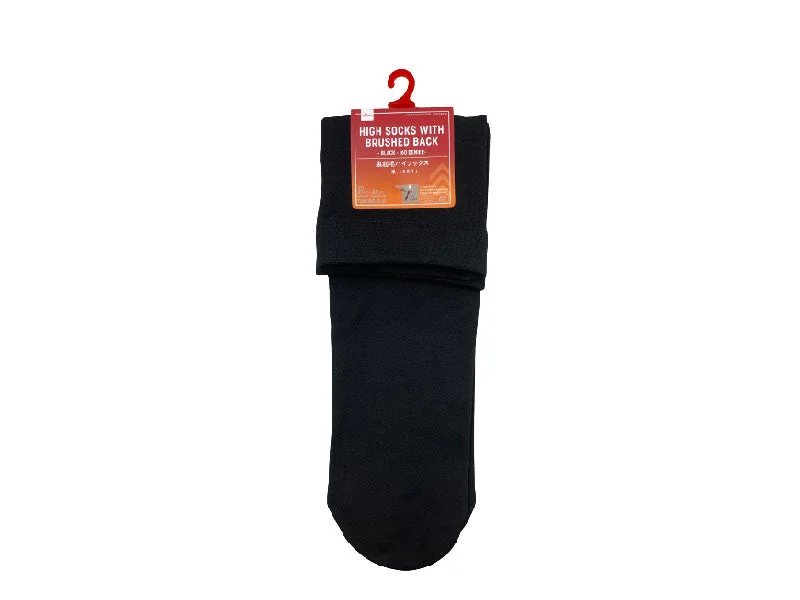 - Dog disposable foam shower gelHigh Socks with Brushed Back -Black - 160 Denier-