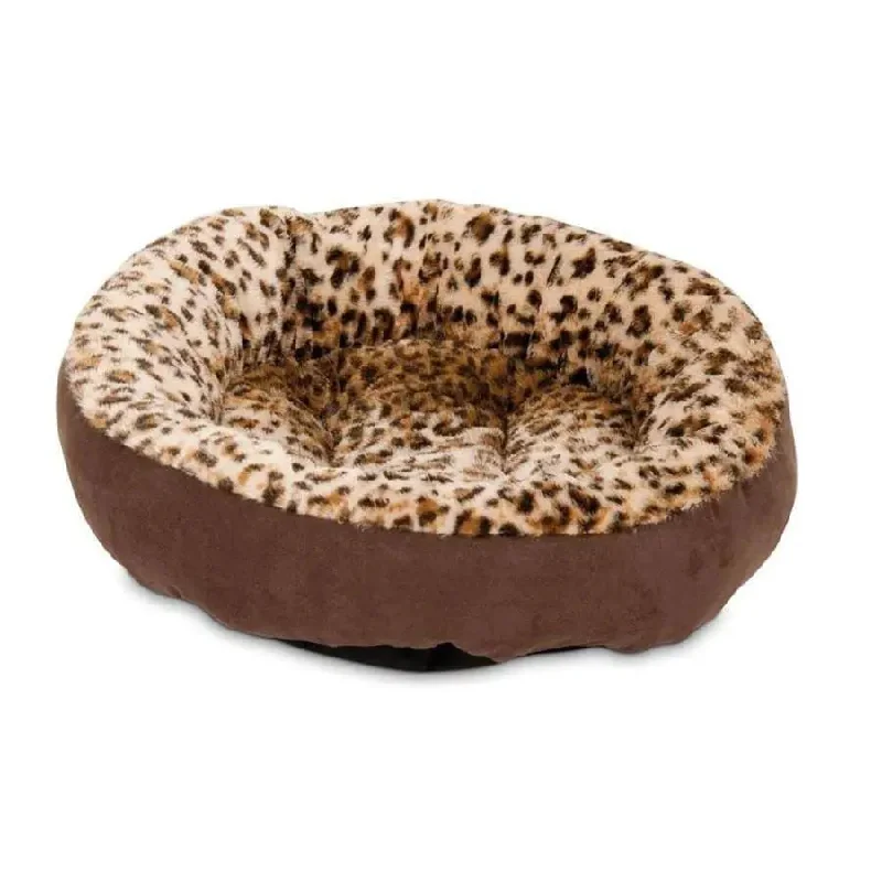 - ​​Pet toys under    yuanAspen Round Dog Bed Animal Print 18 in, One Size