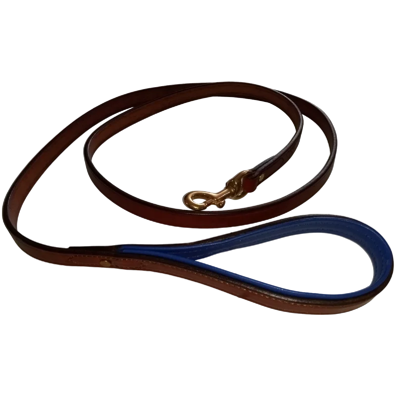 Bridle Leash | Leather Dog Lead | 5 Foot or 6 Foot Lengths | Gift For Dog Person