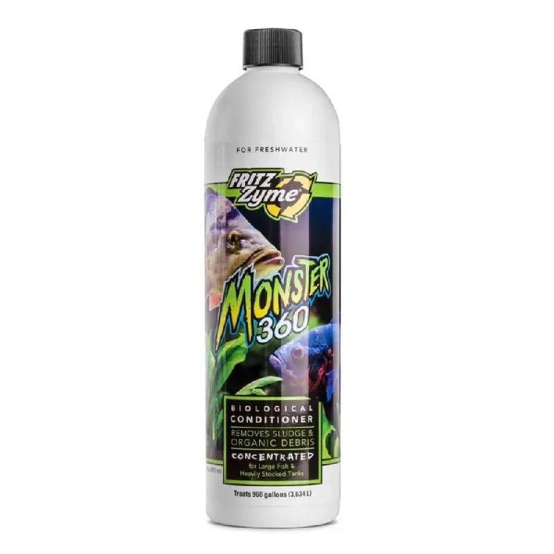 - Pet water dispenser UV sterilization versionFritz FritzZyme Monster 360 Freshwater Biological Conditioner 16 fl oz - Pet water dispenser UV sterilization versionFritz FritzZyme Monster 360 Freshwater Biological Conditioner 16 fl oz