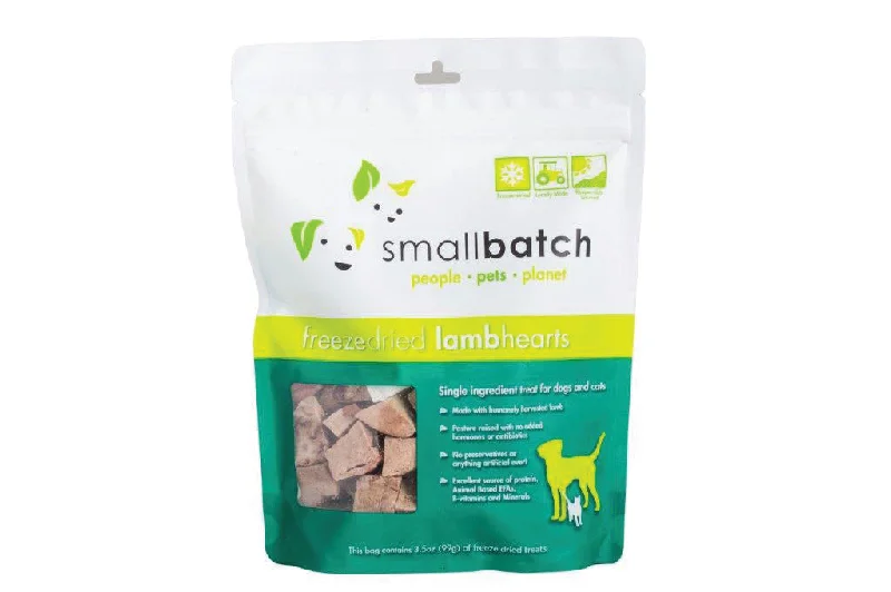    - How is Bricky cat food?  SmallBatch Dog & Cat Freeze Dried Lamb Hearts