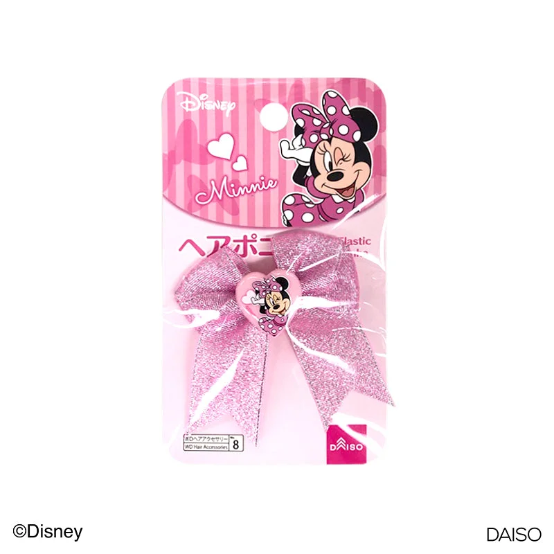 - Car dog seat beltKC Ponytail Holder with Ribbon - 1 pc. -Minnie Mouse-